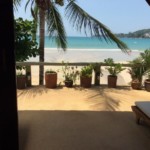 Beach front home for rent in Kamala