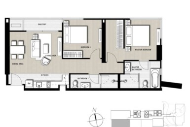 13644 - 2 bdr Condominium for sale in Bangkok - Thonglo