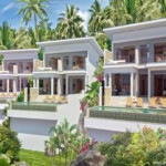 15098 - 3 bdr Villa for sale overlooking the bay in Samui - Chaweng Noi